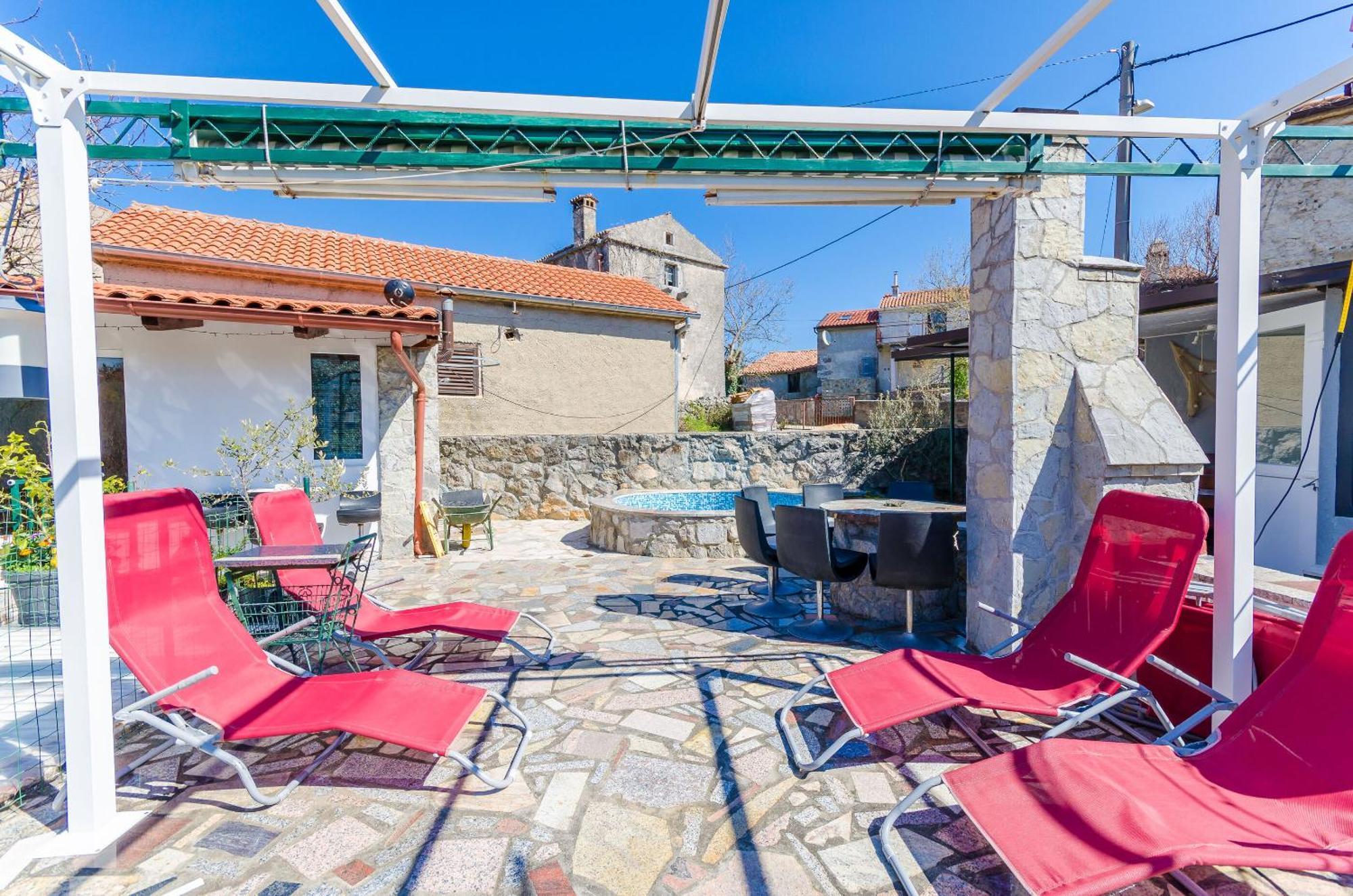 Holiday Home Ana- With Pool Kornić Exterior foto
